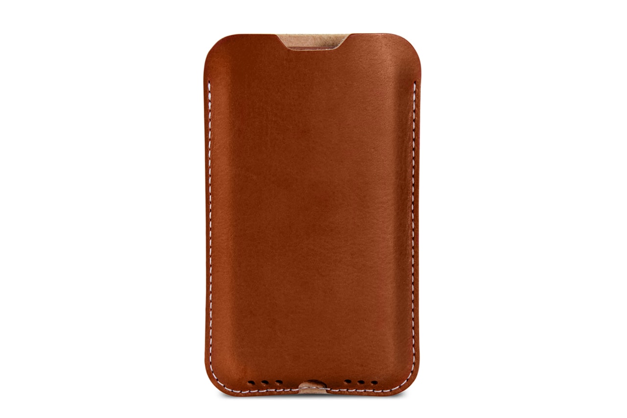 iPhone Hülle KINGSTON aus Leder Farbe: Dunkelgrau-Dunkelbraun Größe: iPhone 17/16e/16/Pro + ältere bis 12 Pack & Smooch