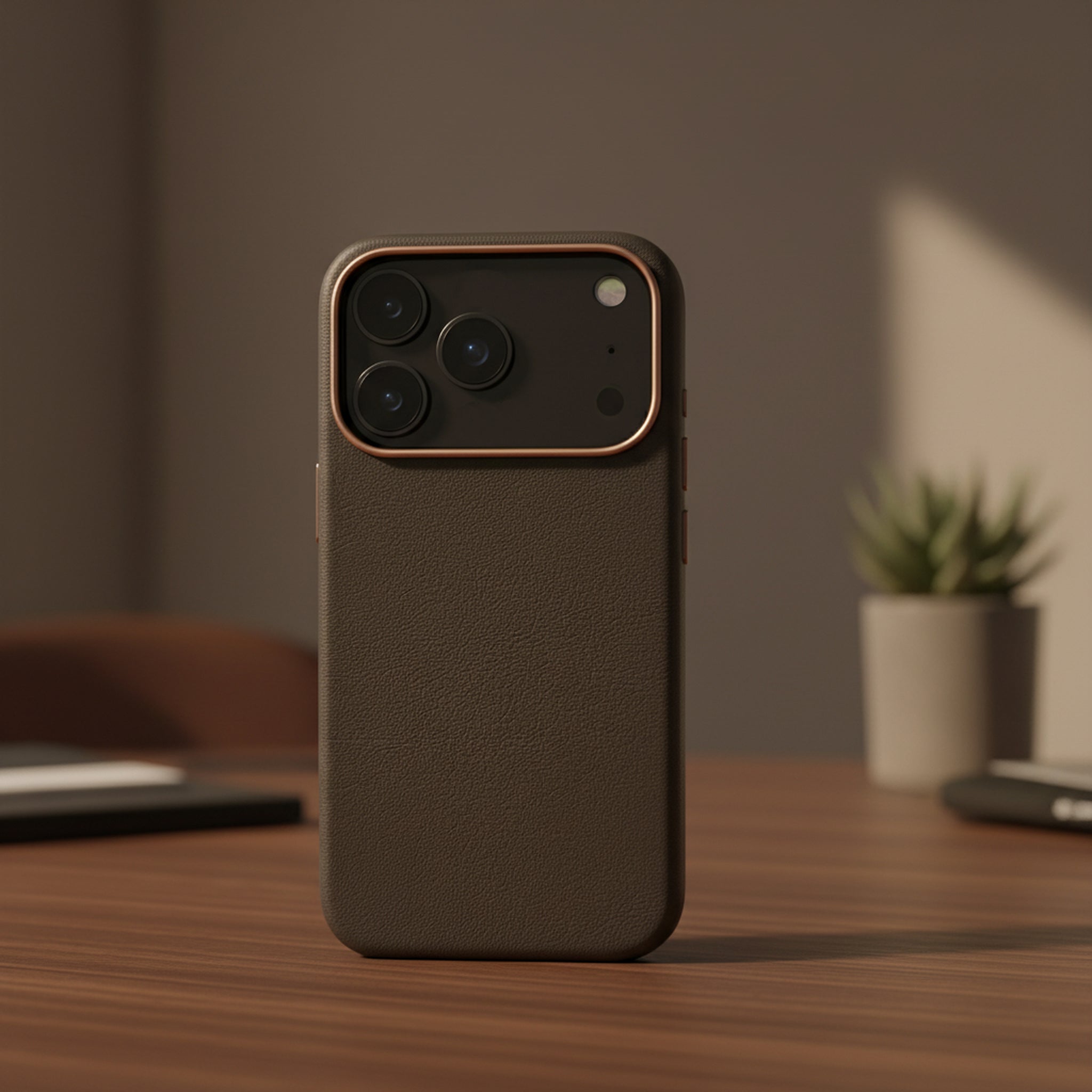 iPhone Lederhülle CHESTER - Leder oder Alcantara case