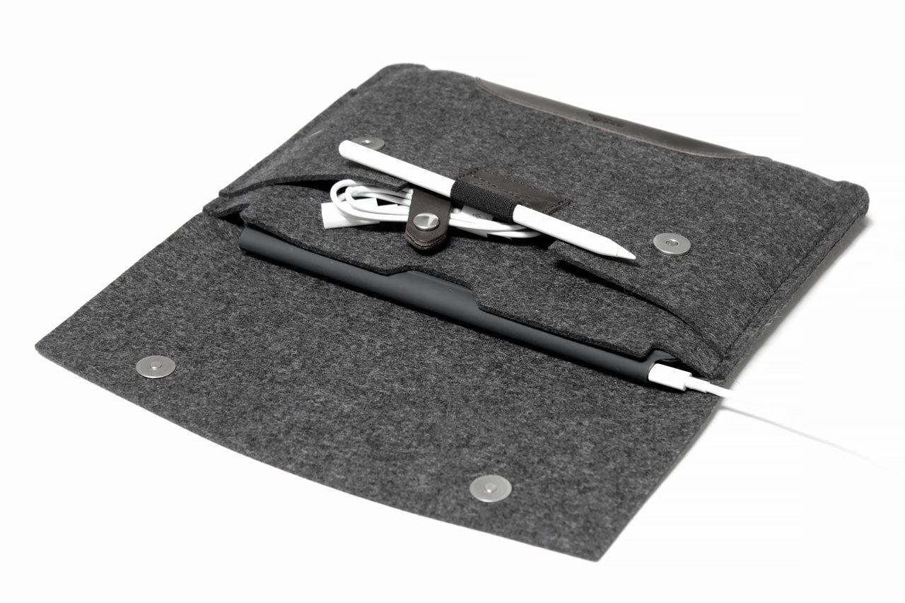 iPad Pro / iPad Air Hülle HAMPSHIRE aus Wollfilz-Pack & Smooch