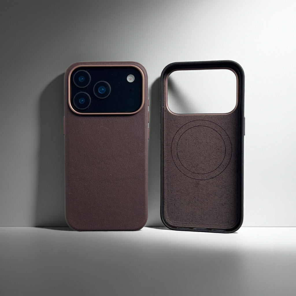 iPhone Lederhülle CHESTER - Leder oder Alcantara case