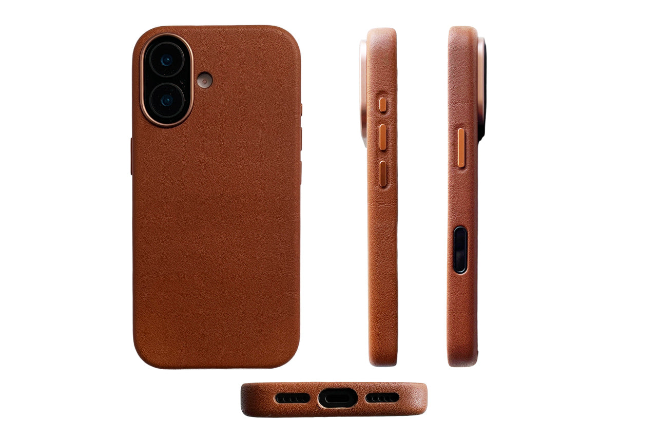 iPhone Hardcase CHESTER aus Leder oder Alcantara