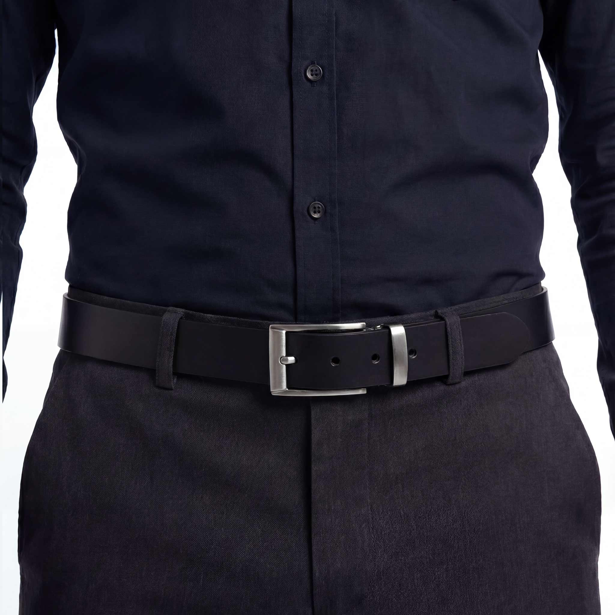 Ledergürtel mit Wechselschnalle