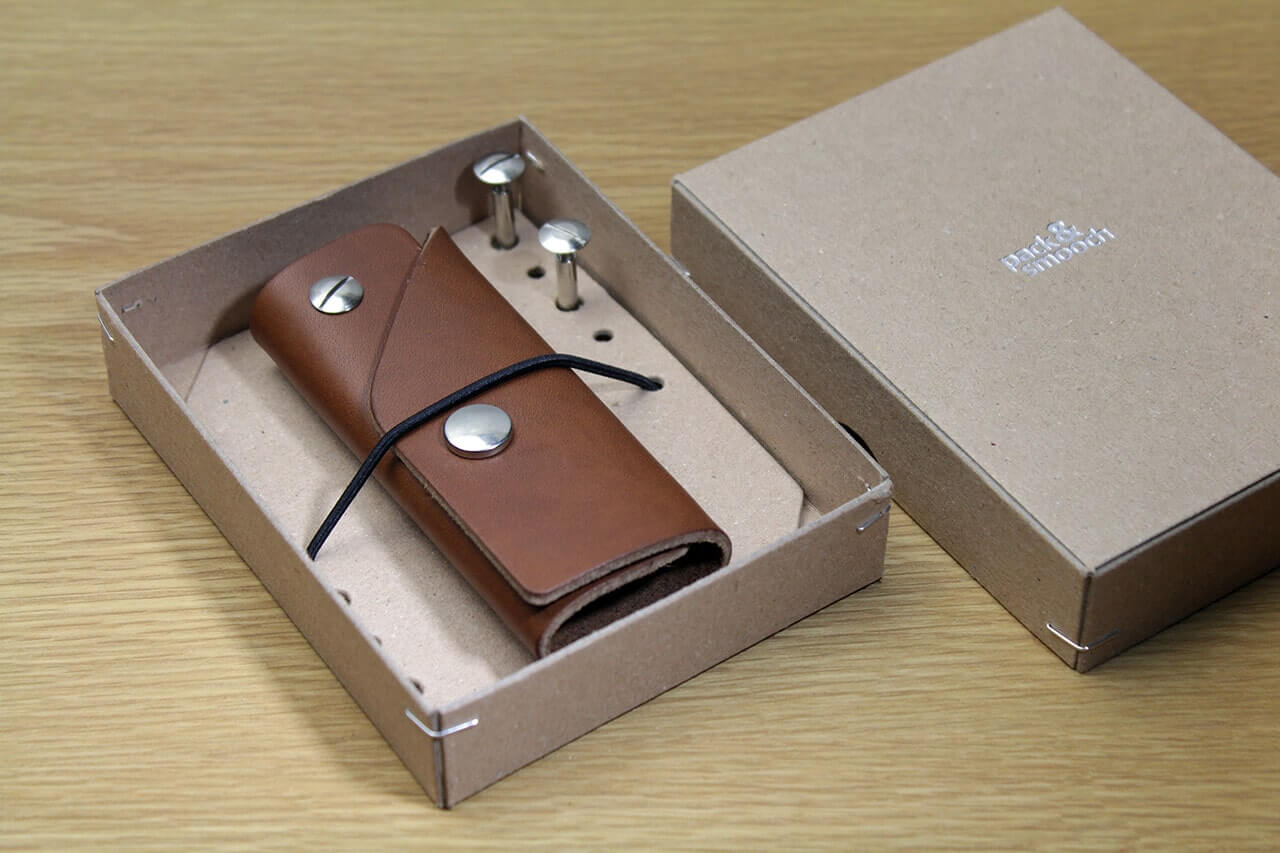 Light brown key case
