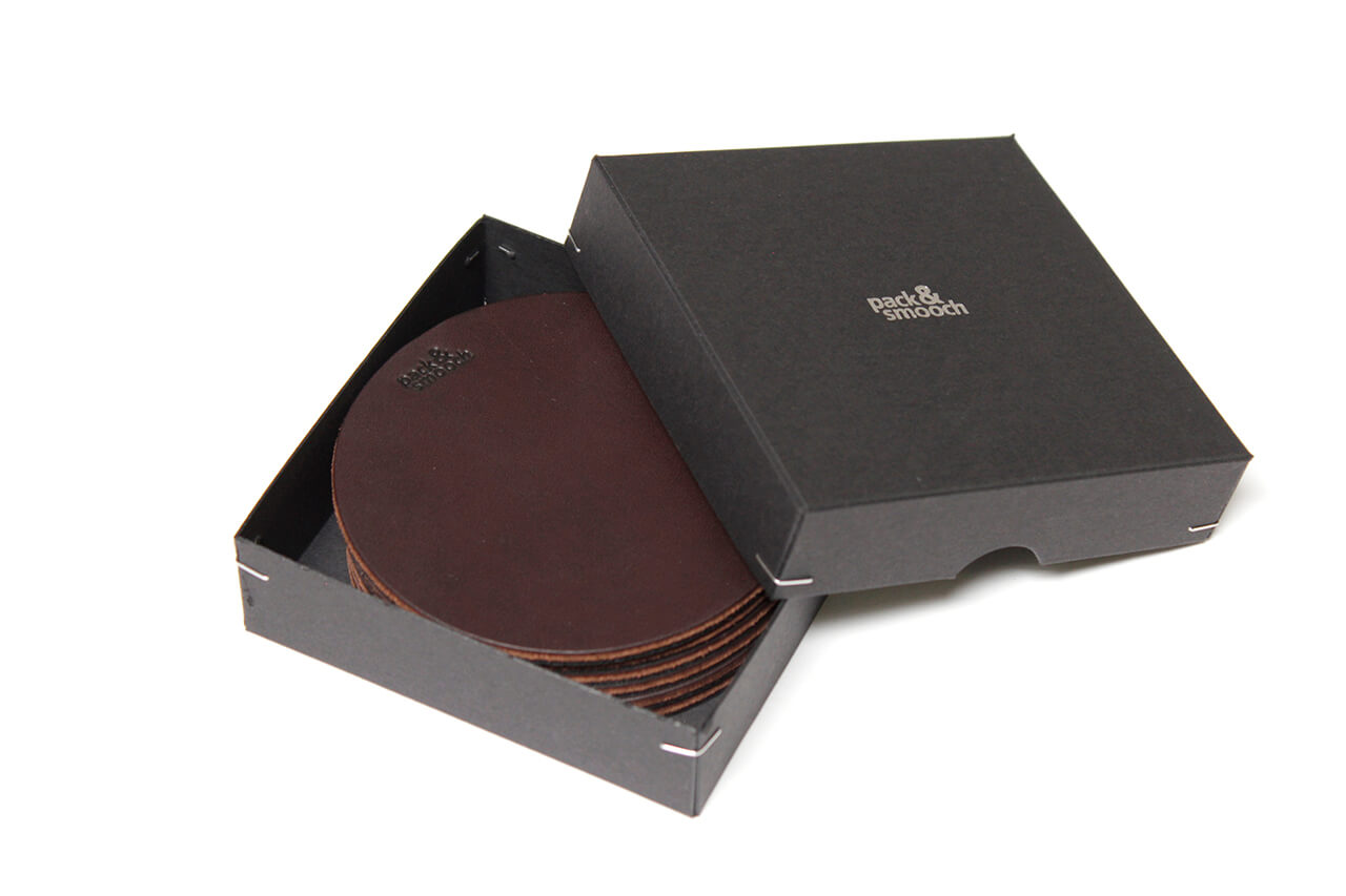 Coaster leather DEXTER (1 piece) natural rubber