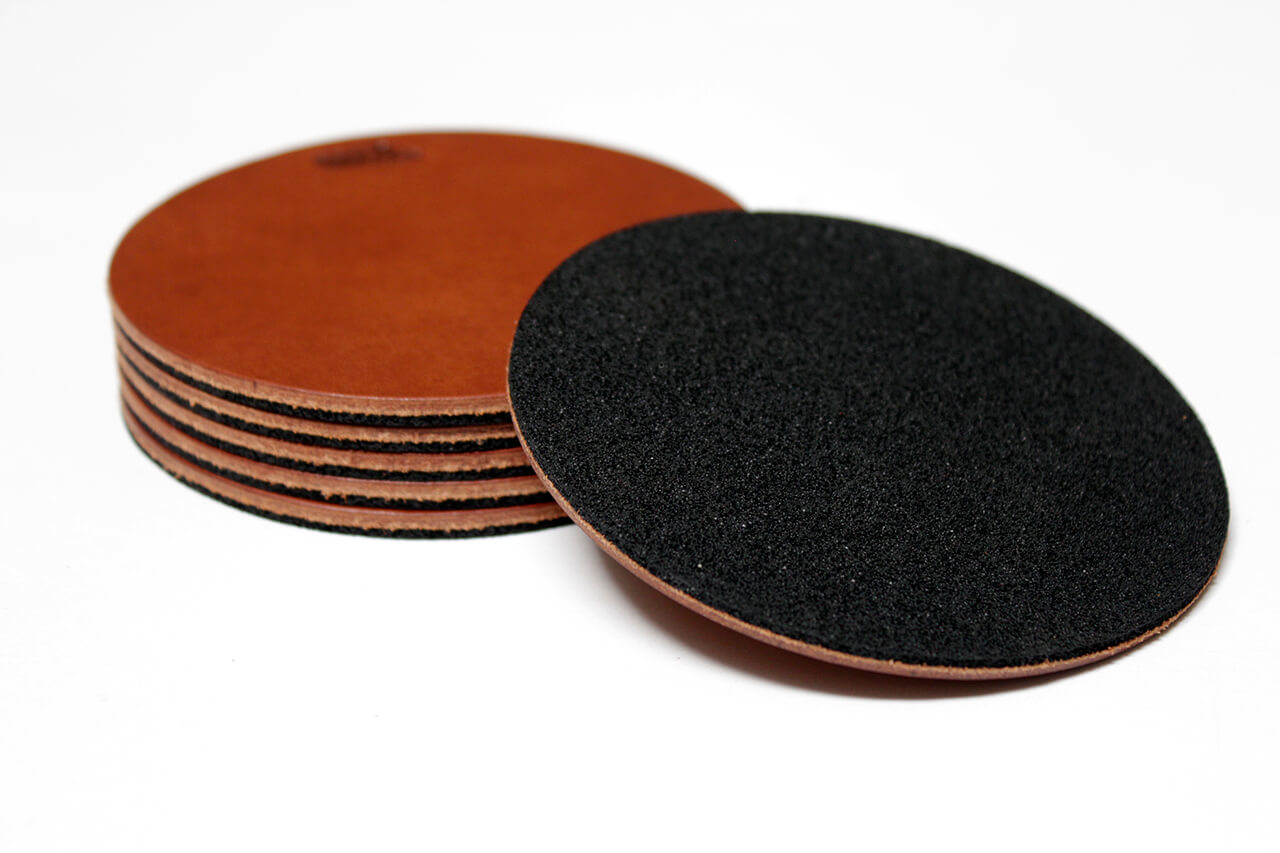 Coaster leather DEXTER (1 piece) natural rubber