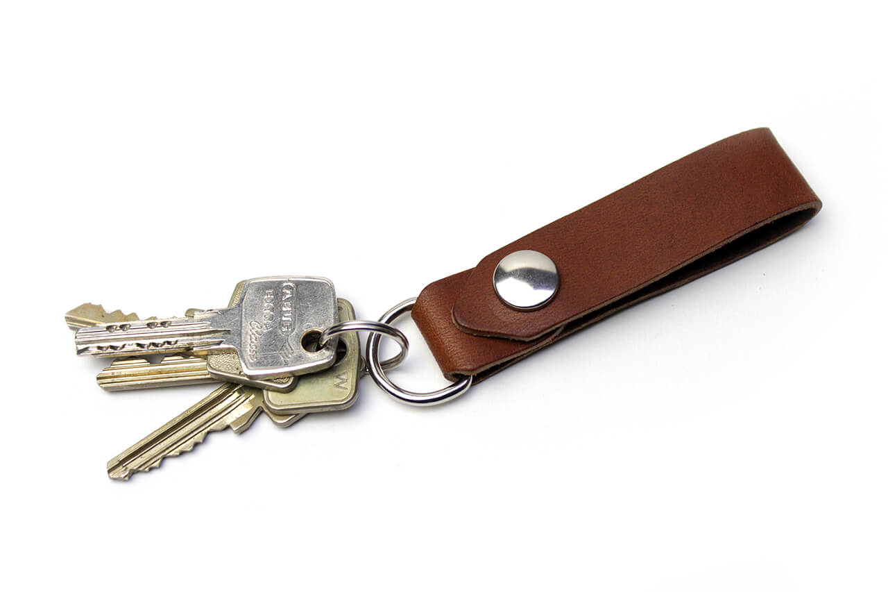 keychain Custom leather